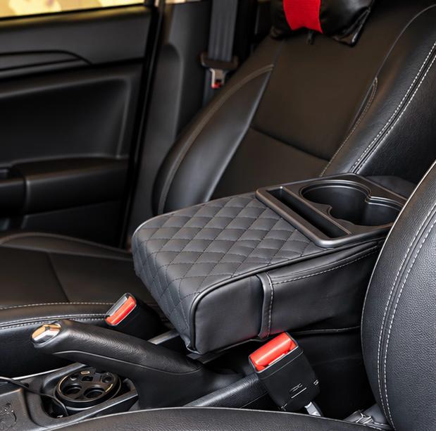 Premium Car Seat Organizer – Black Diamond Edition